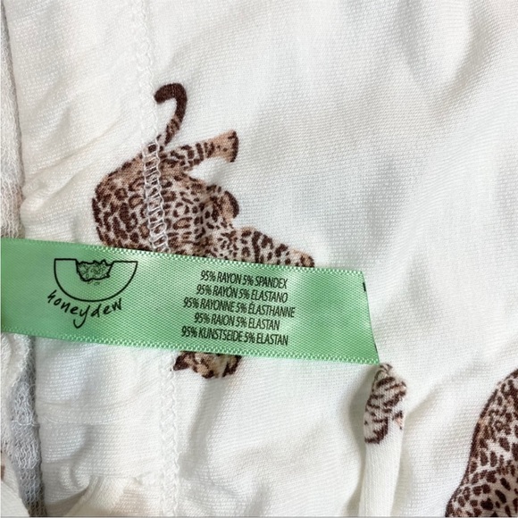 Honeydew Intimates Leopard Cheetah Pajama Lounge Shorts NWT  Size Small - Picture 8 of 10